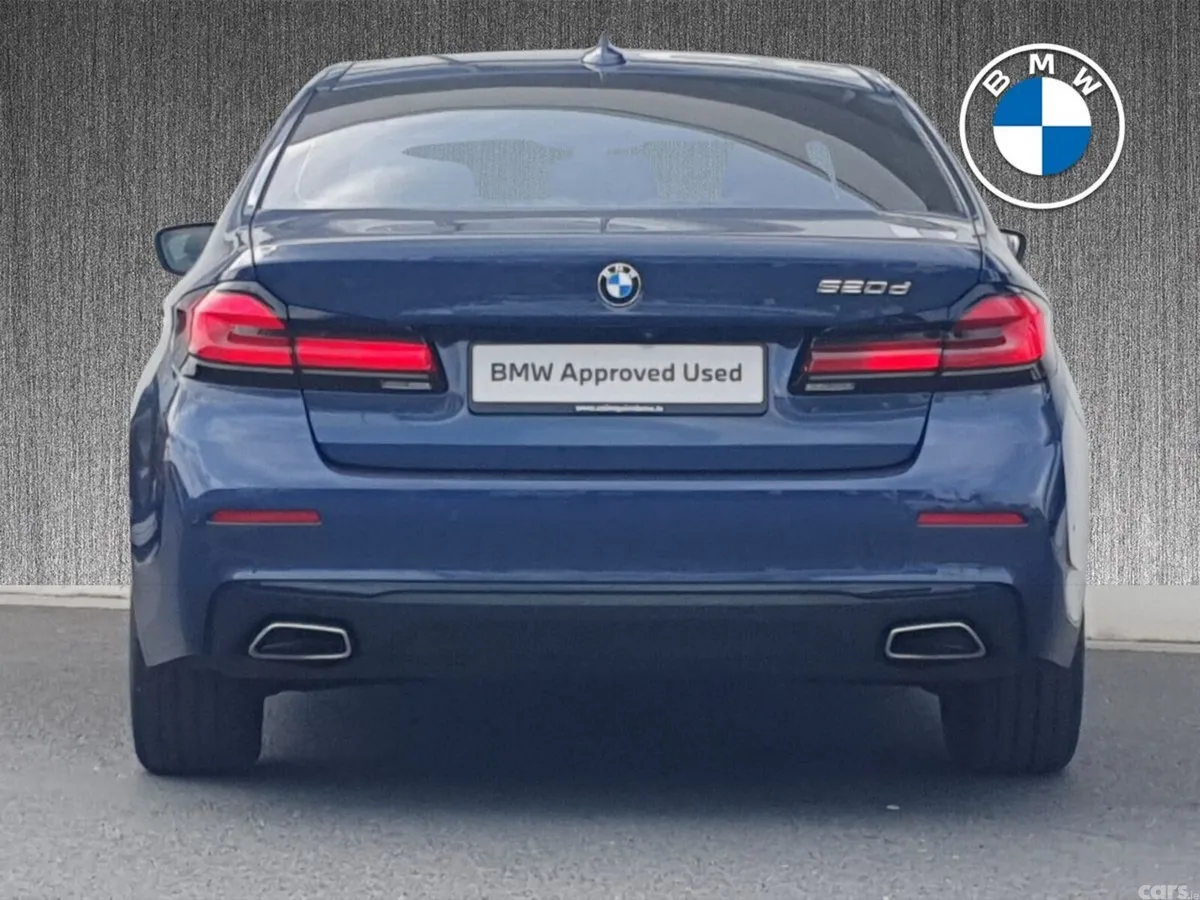 BMW 5-Series Saloon, Diesel, 2022, Blue