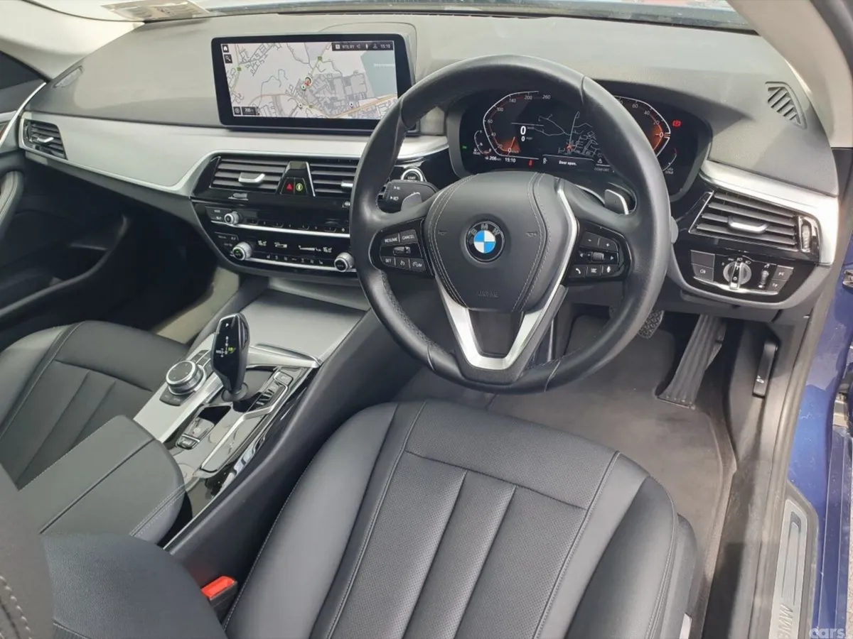 BMW 5-Series Saloon, Diesel, 2022, Blue