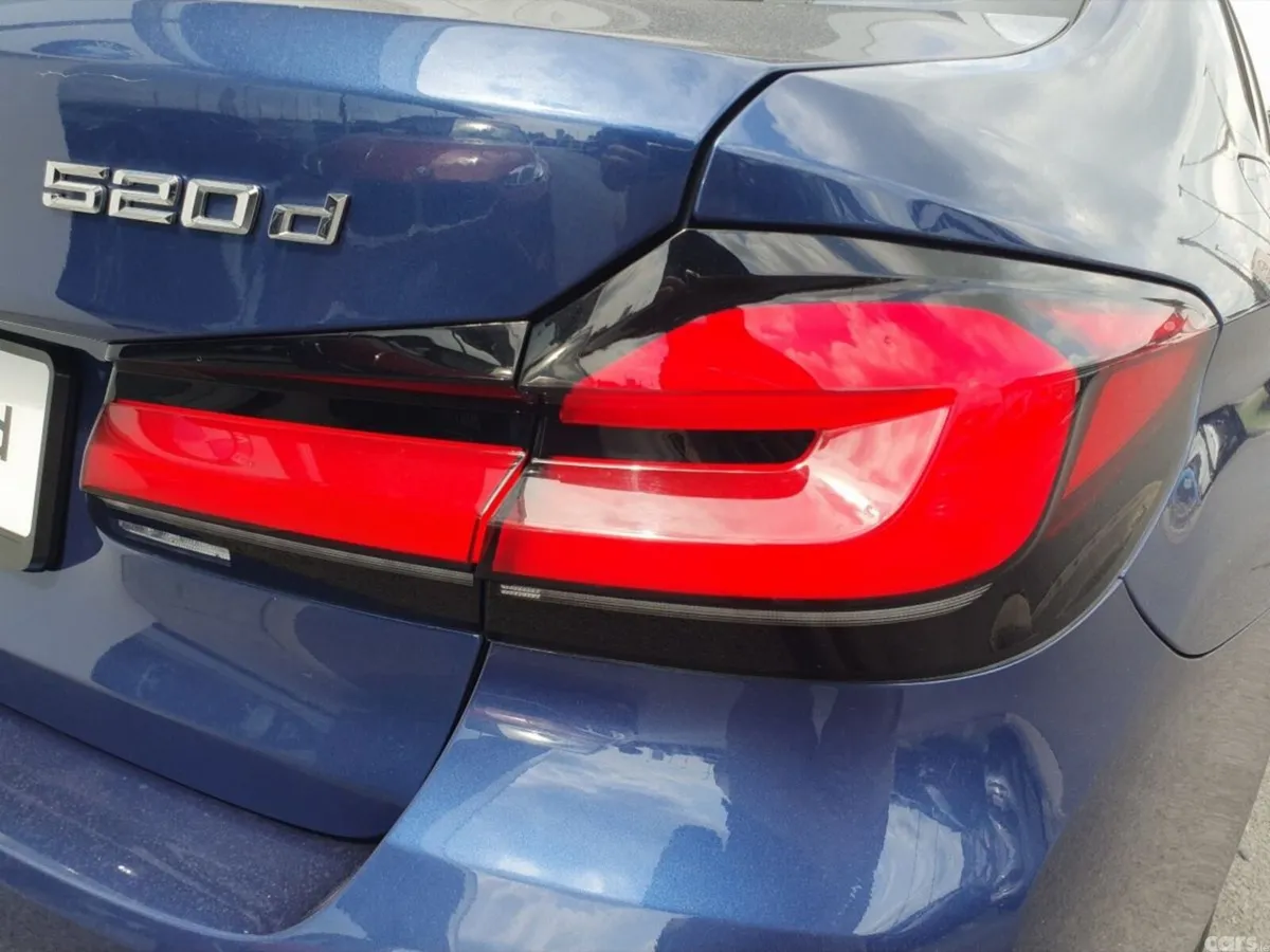 BMW 5-Series Saloon, Diesel, 2022, Blue