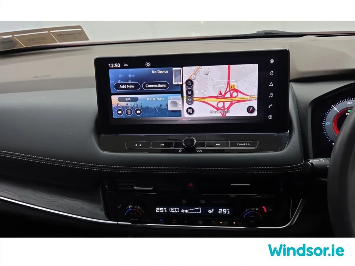 Nissan X-Trail SUV, Petrol Hybrid, 2023, Red