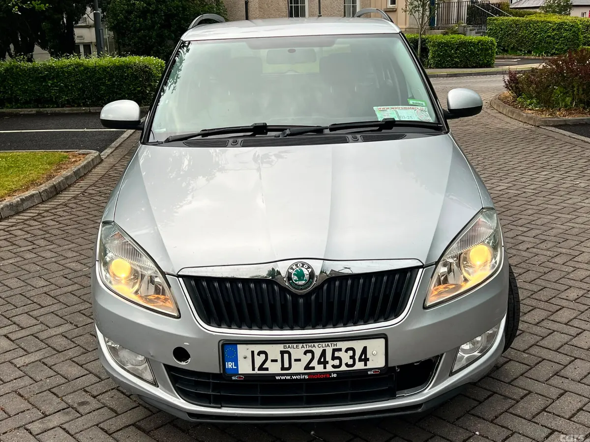 Skoda Fabia Estate, Petrol, 2012, Silver