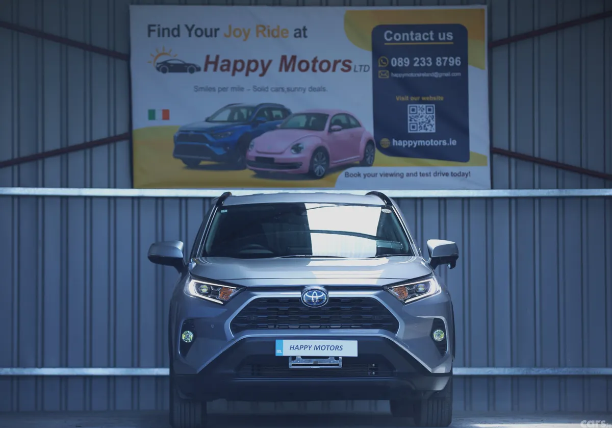 Toyota RAV4 SUV, Petrol Hybrid, 2020, Silver
