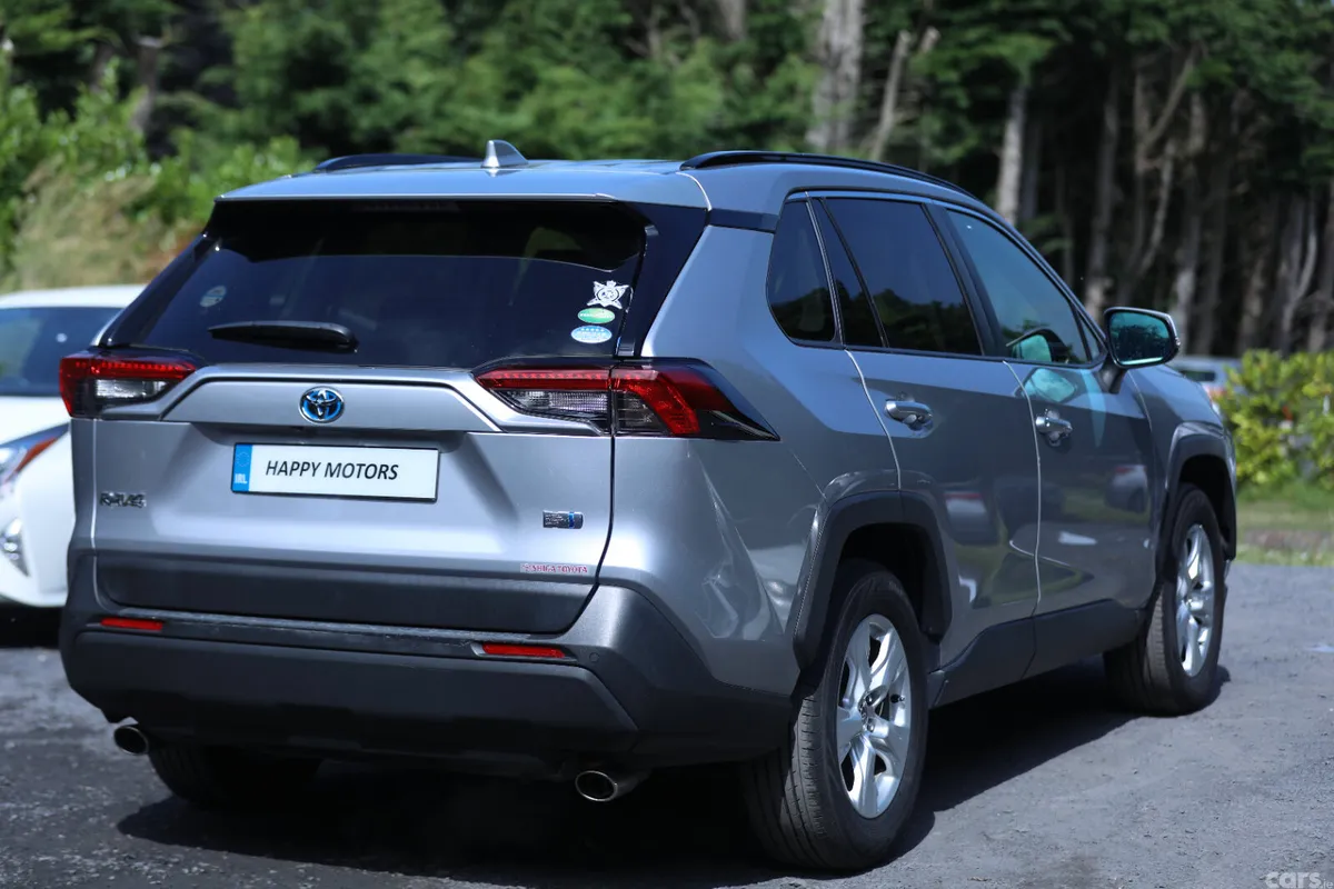 Toyota RAV4 SUV, Petrol Hybrid, 2020, Silver