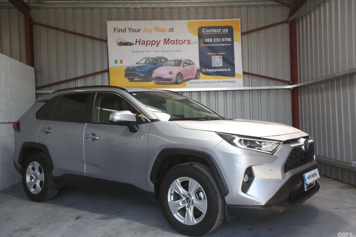 Toyota RAV4 SUV, Petrol Hybrid, 2020, Silver