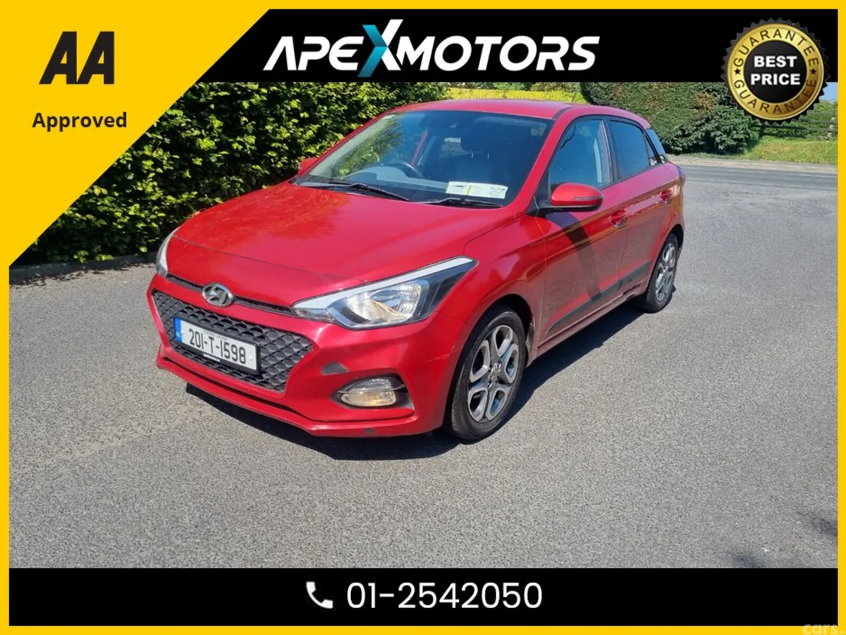 Hyundai i20 Hatchback, Petrol, 2020, Red