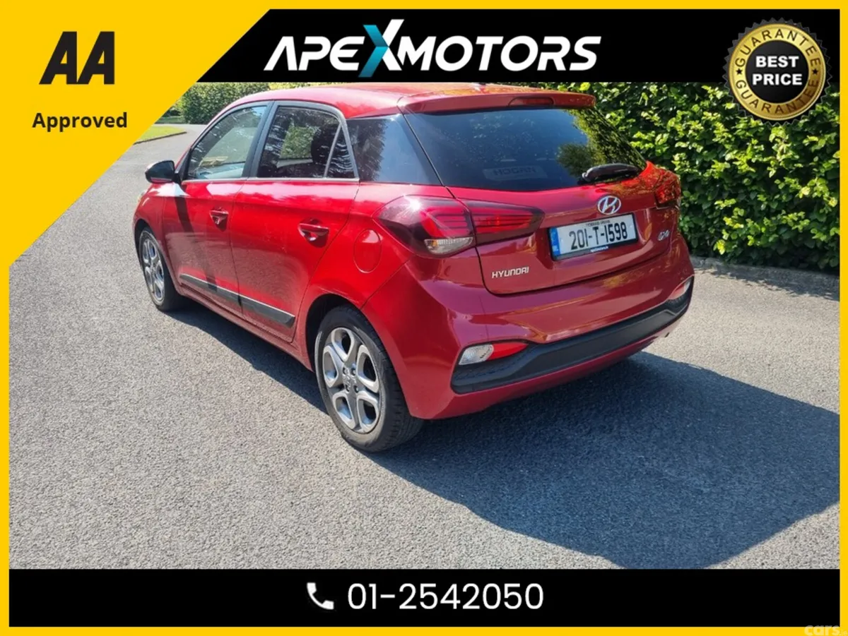 Hyundai i20 Hatchback, Petrol, 2020, Red