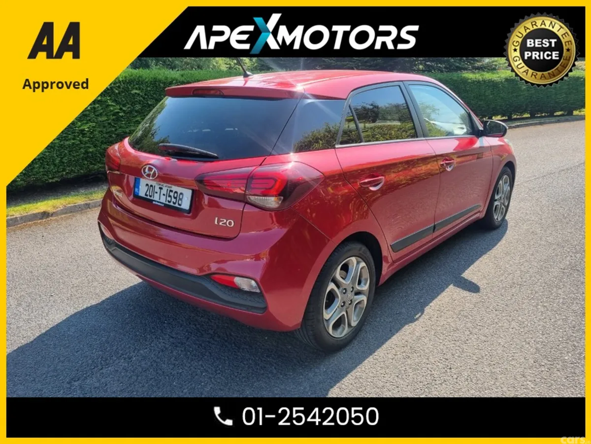 Hyundai i20 Hatchback, Petrol, 2020, Red