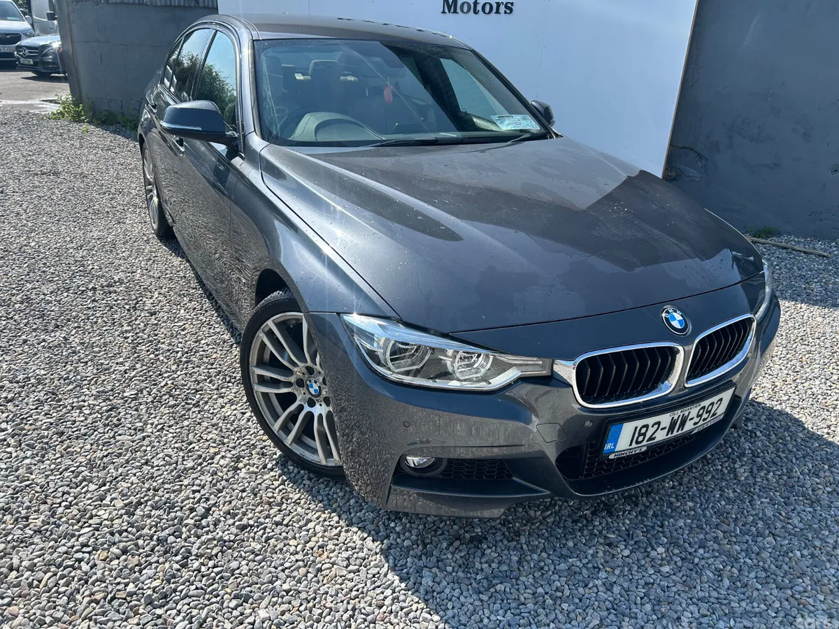 BMW 3-Series Saloon, Petrol Hybrid, 2018, Grey