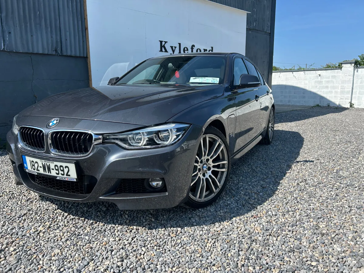 BMW 3-Series Saloon, Petrol Hybrid, 2018, Grey