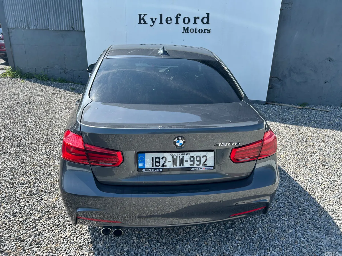 BMW 3-Series Saloon, Petrol Hybrid, 2018, Grey