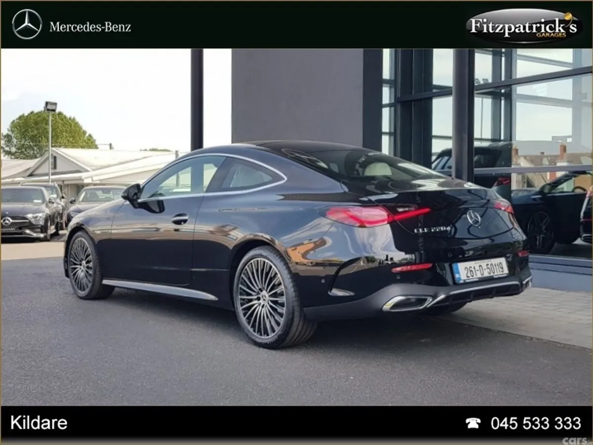 Mercedes-Benz CLE Coupe, Diesel Hybrid, 2026, Black