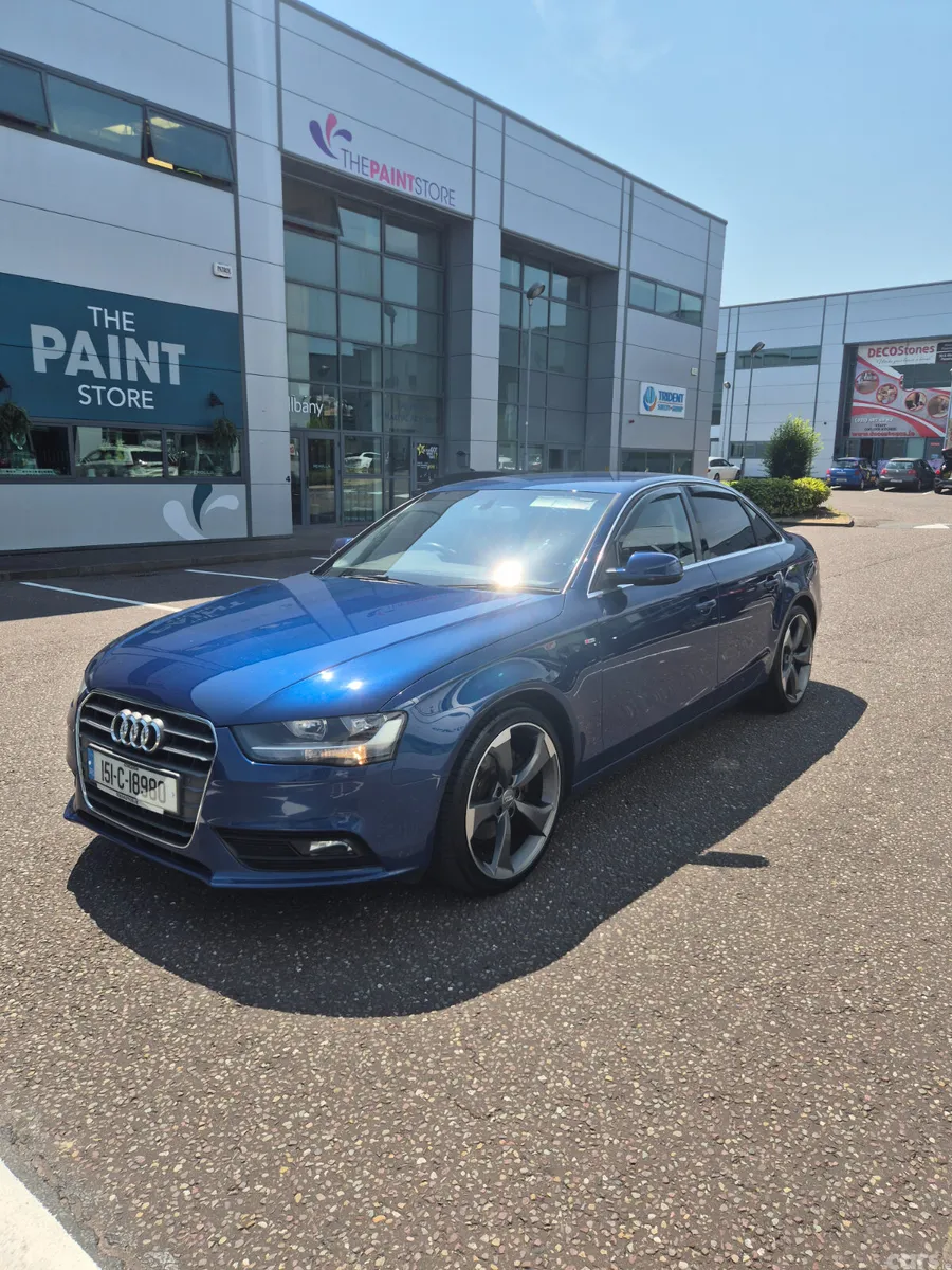 Audi A4 Saloon, Diesel, 2015, Blue
