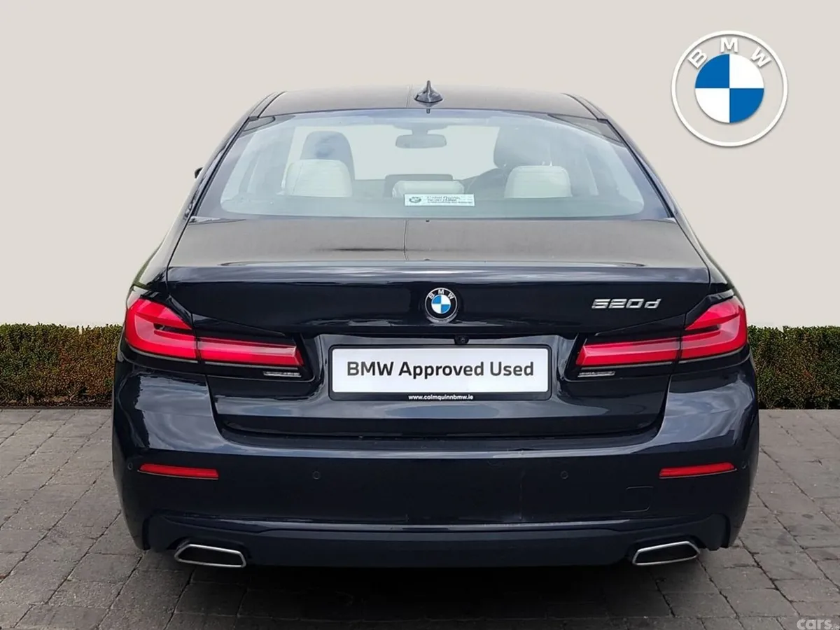 BMW 5-Series Saloon, Diesel, 2021, Black