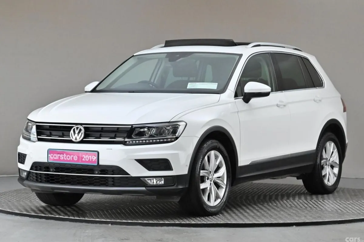 Volkswagen Tiguan SUV, Diesel, 2019, White