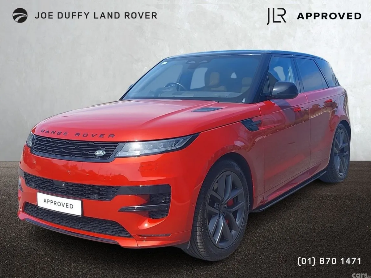 Land Rover Range Rover Sport SUV, Petrol Plug-in Hybrid, 2024, Red