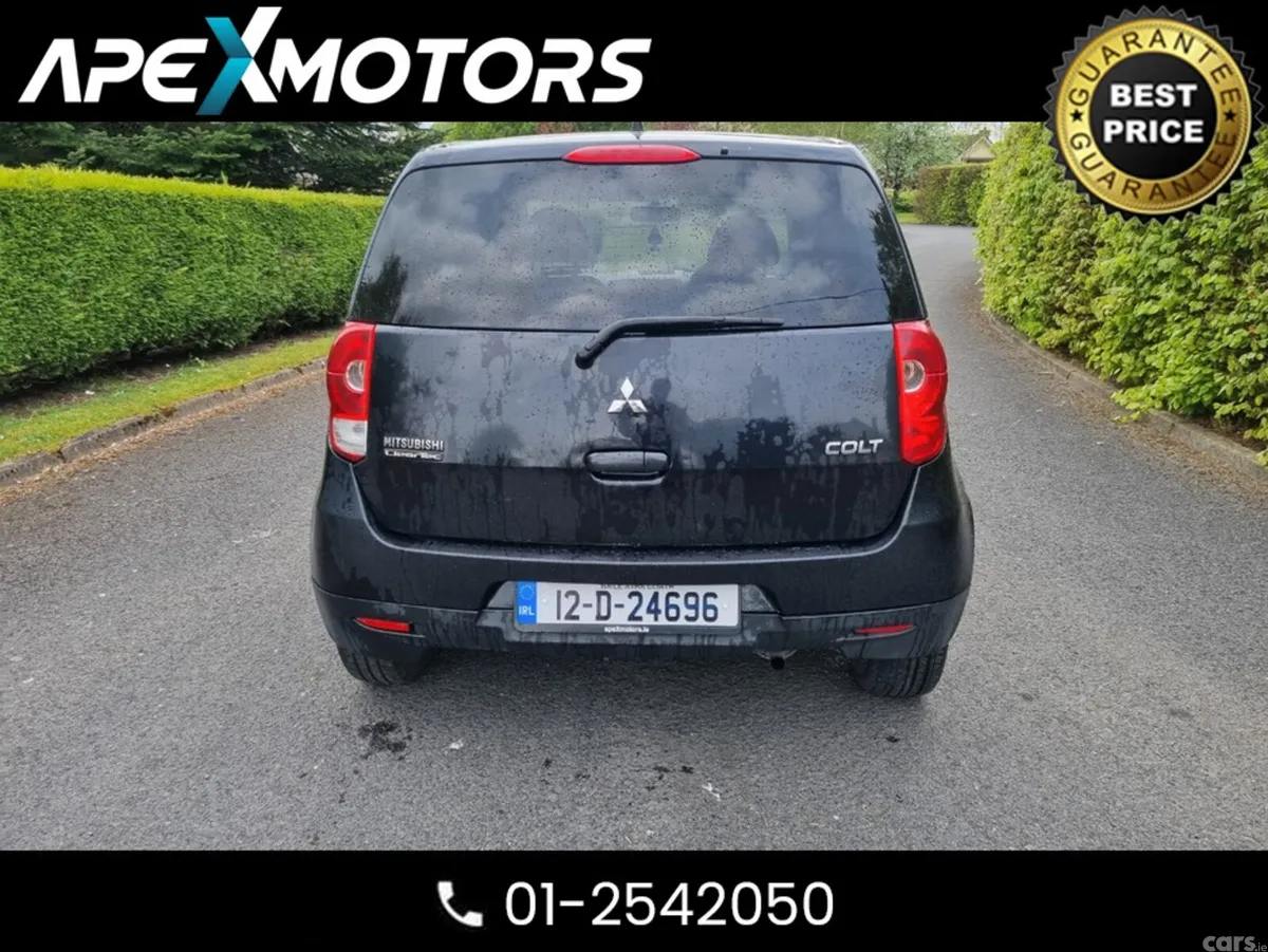 Mitsubishi Colt Hatchback, Petrol, 2012, Black