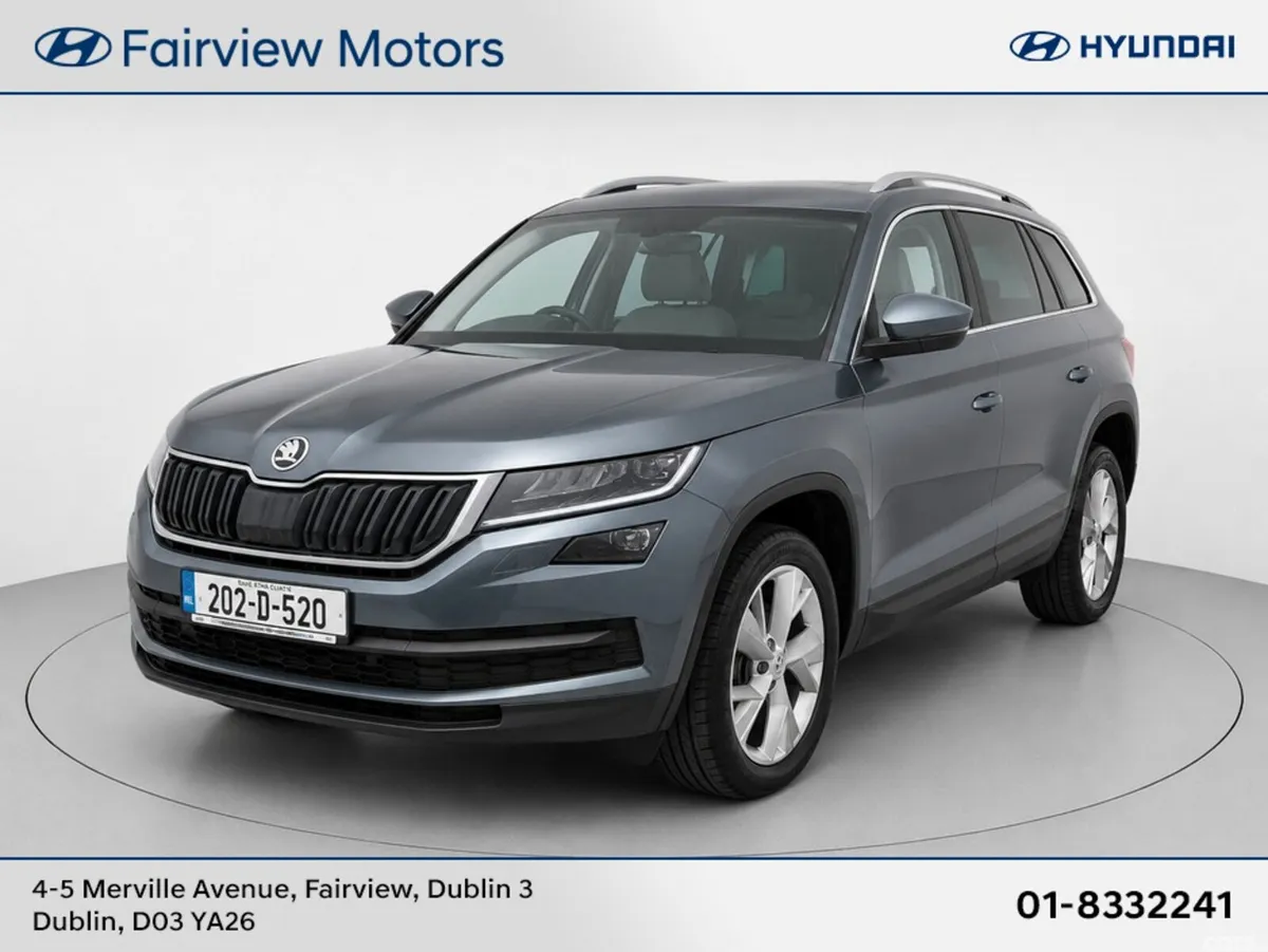 Skoda Kodiaq Estate, Diesel, 2020, Grey