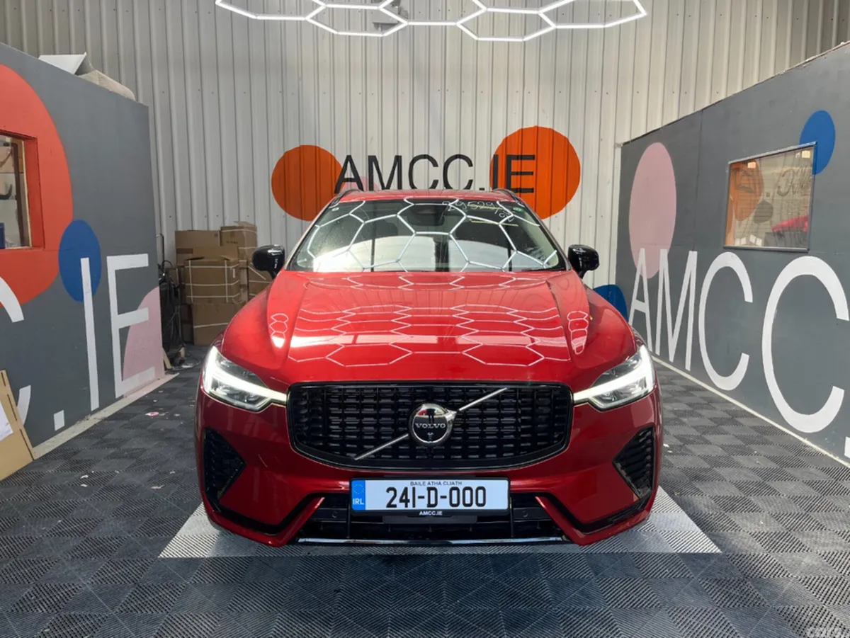 Volvo XC60 SUV, Petrol Plug-in Hybrid, 2024, Red