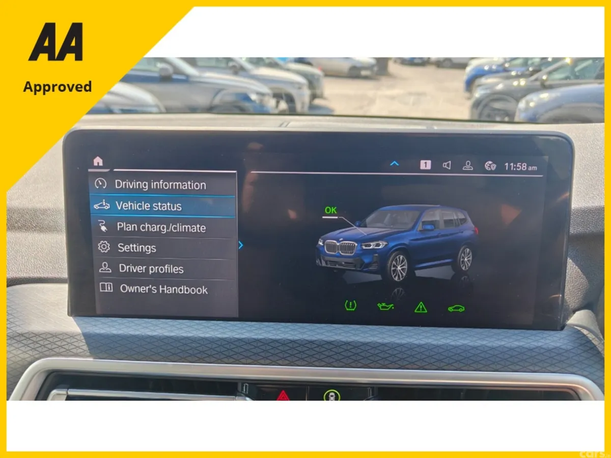 BMW X3 SUV, Petrol Plug-in Hybrid, 2022, Blue