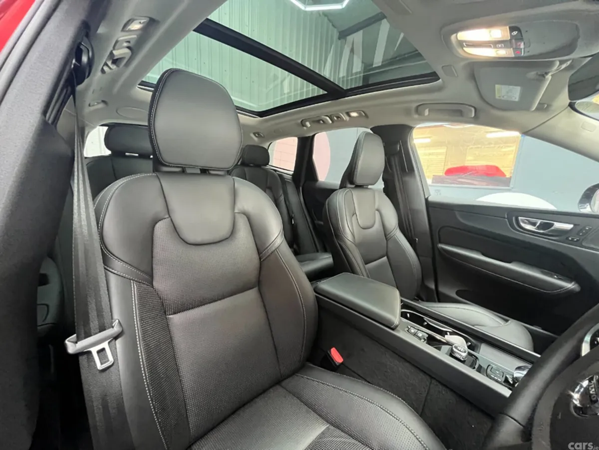 Volvo XC60 SUV, Petrol Plug-in Hybrid, 2024, Red