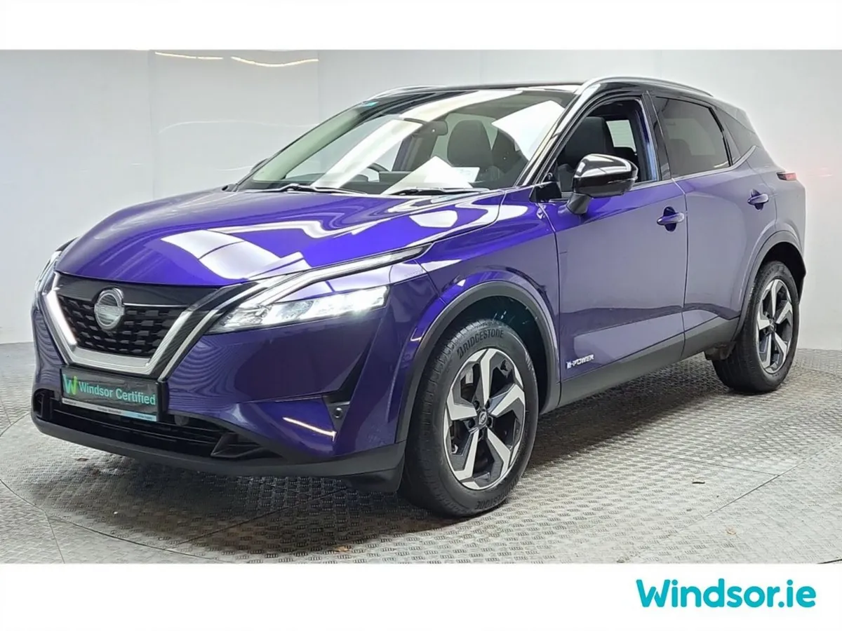 Nissan Qashqai MPV, Petrol Hybrid, 2024, Blue