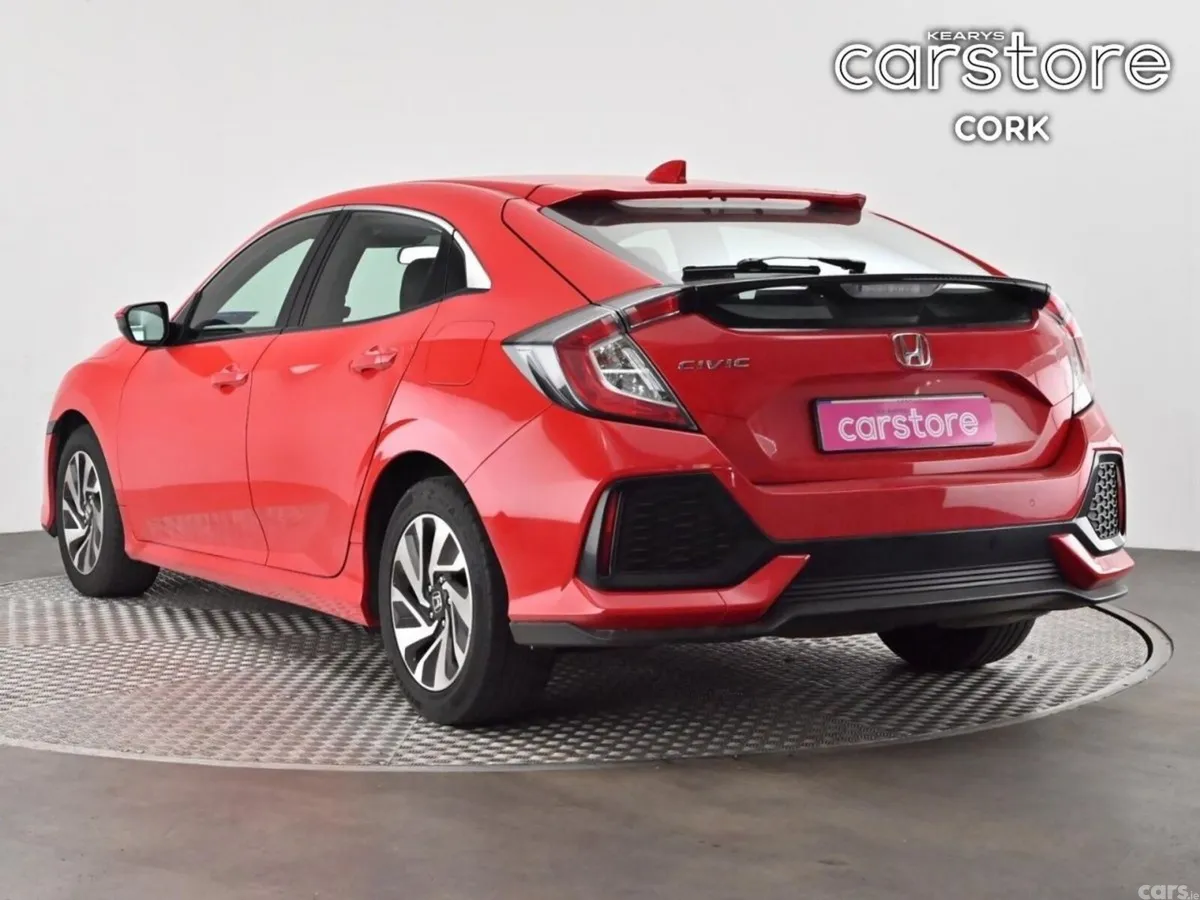 Honda Civic Hatchback, Petrol, 2018, Red