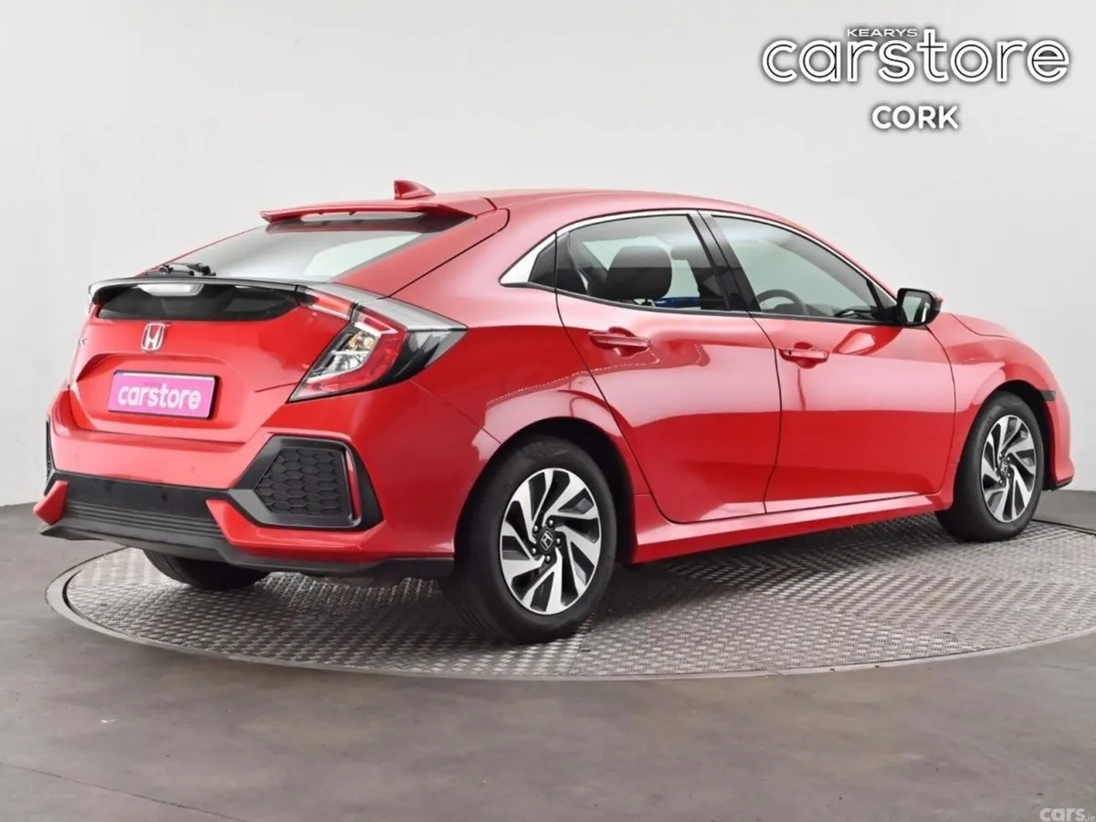Honda Civic Hatchback, Petrol, 2018, Red