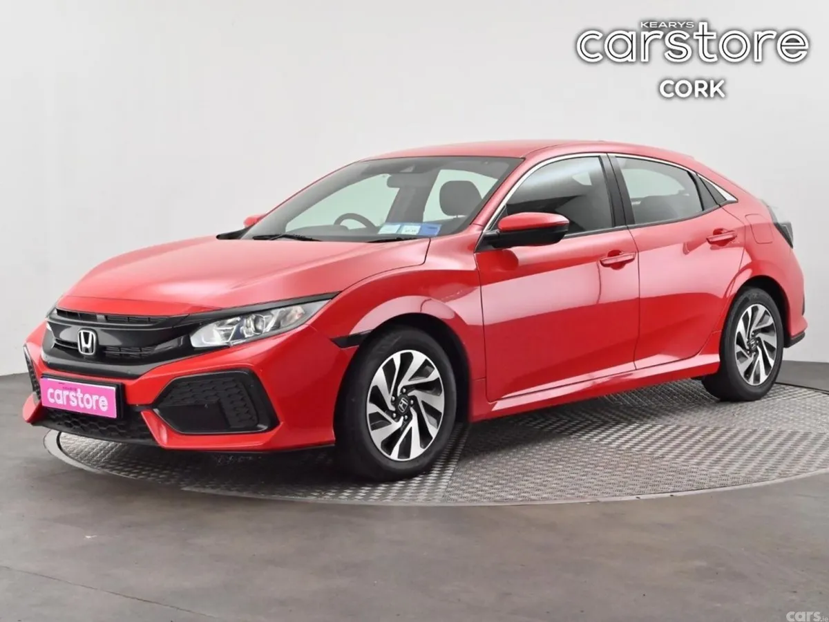 Honda Civic Hatchback, Petrol, 2018, Red