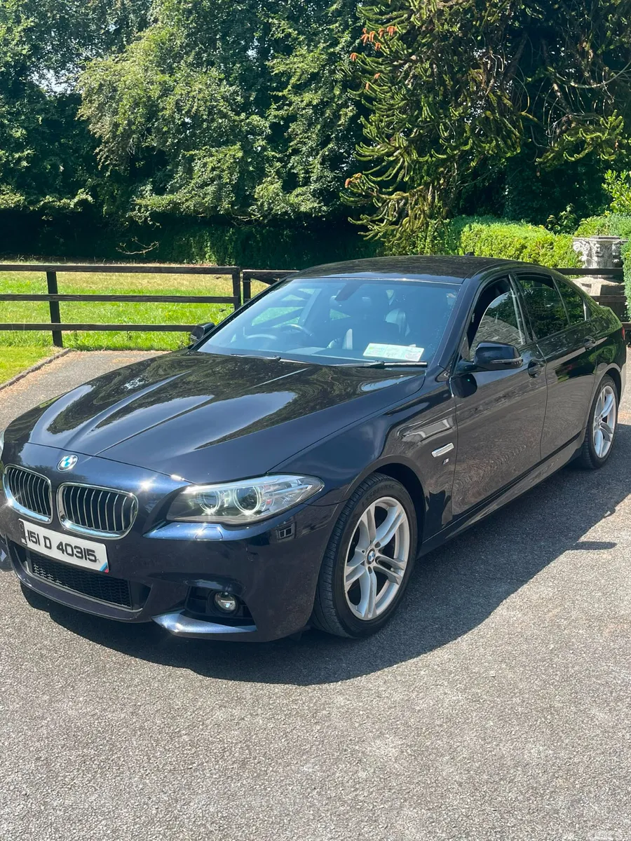 BMW 5-Series Saloon, Diesel, 2015, Black