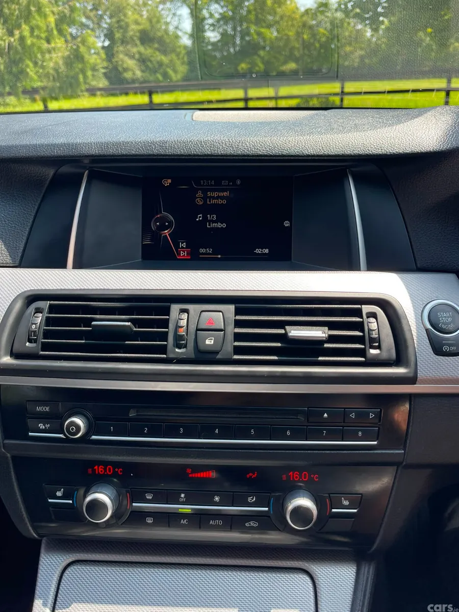 BMW 5-Series Saloon, Diesel, 2015, Black