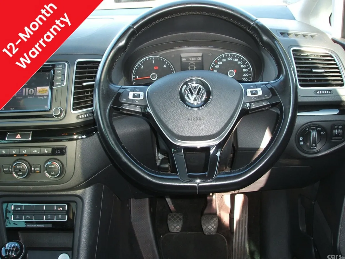 Volkswagen Sharan MPV, Diesel, 2017, Black