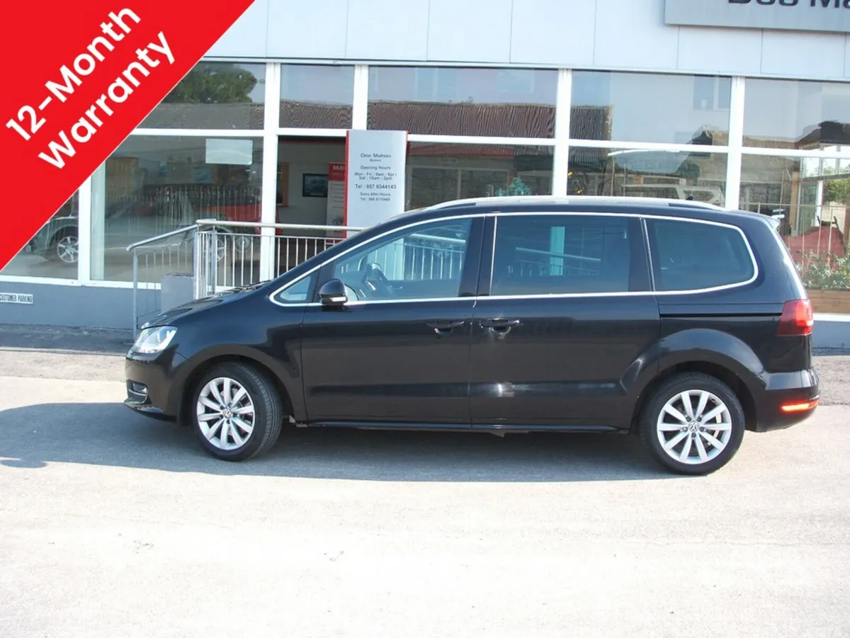 Volkswagen Sharan MPV, Diesel, 2017, Black