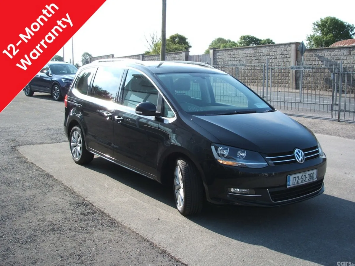 Volkswagen Sharan MPV, Diesel, 2017, Black