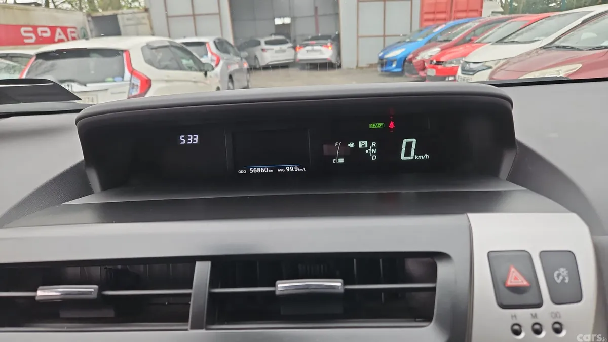Toyota Prius MPV, Petrol Hybrid, 2015, White