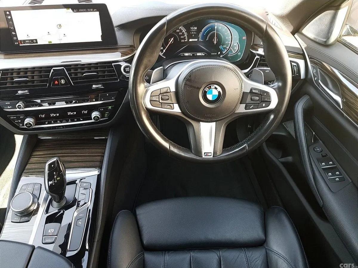 BMW 5-Series Saloon, Petrol Plug-in Hybrid, 2018, Grey