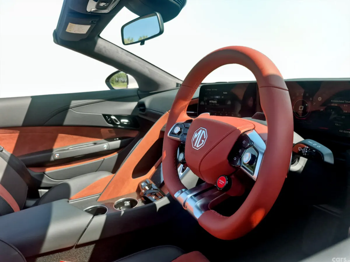 MG Cyberster Convertible, Electric, 2026, Silver