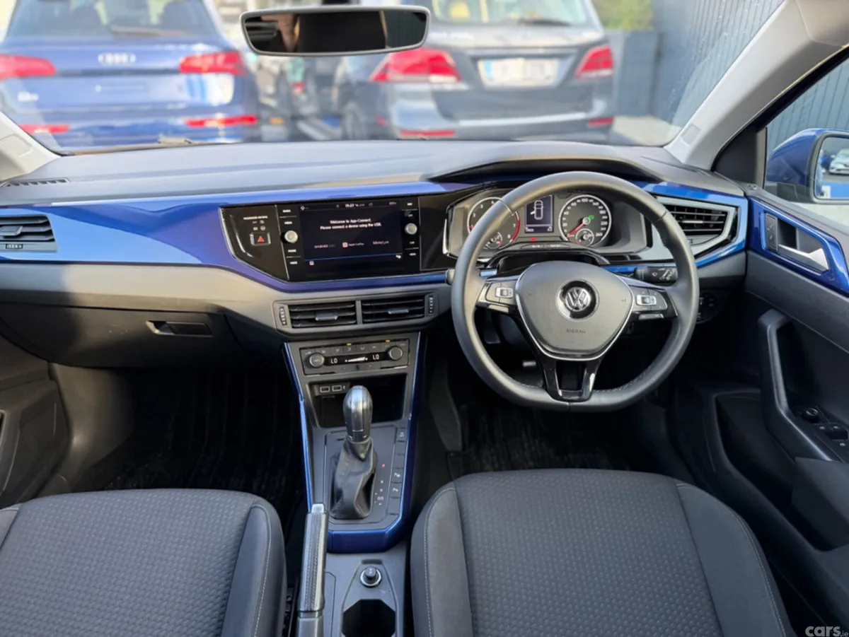 Volkswagen Polo Hatchback, Petrol, 2019, Blue