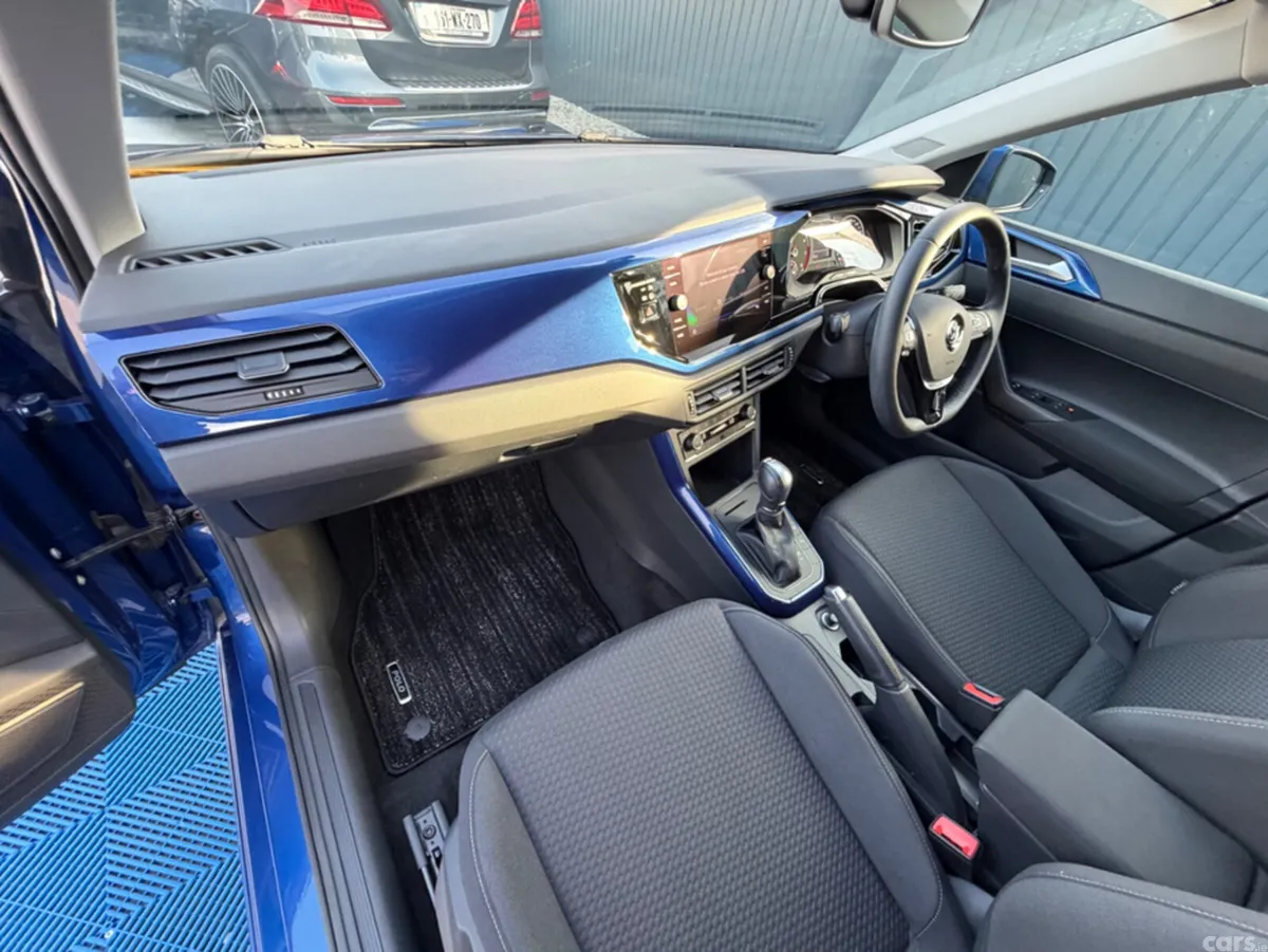 Volkswagen Polo Hatchback, Petrol, 2019, Blue