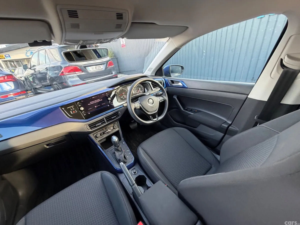 Volkswagen Polo Hatchback, Petrol, 2019, Blue