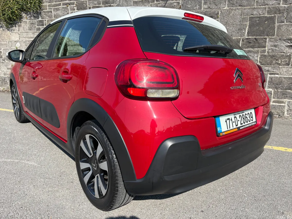 Citroen C3 Hatchback, Petrol, 2017, Red