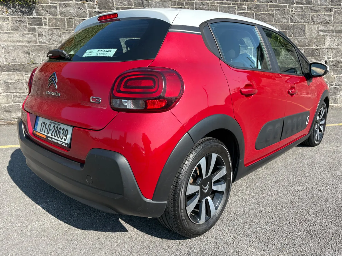 Citroen C3 Hatchback, Petrol, 2017, Red