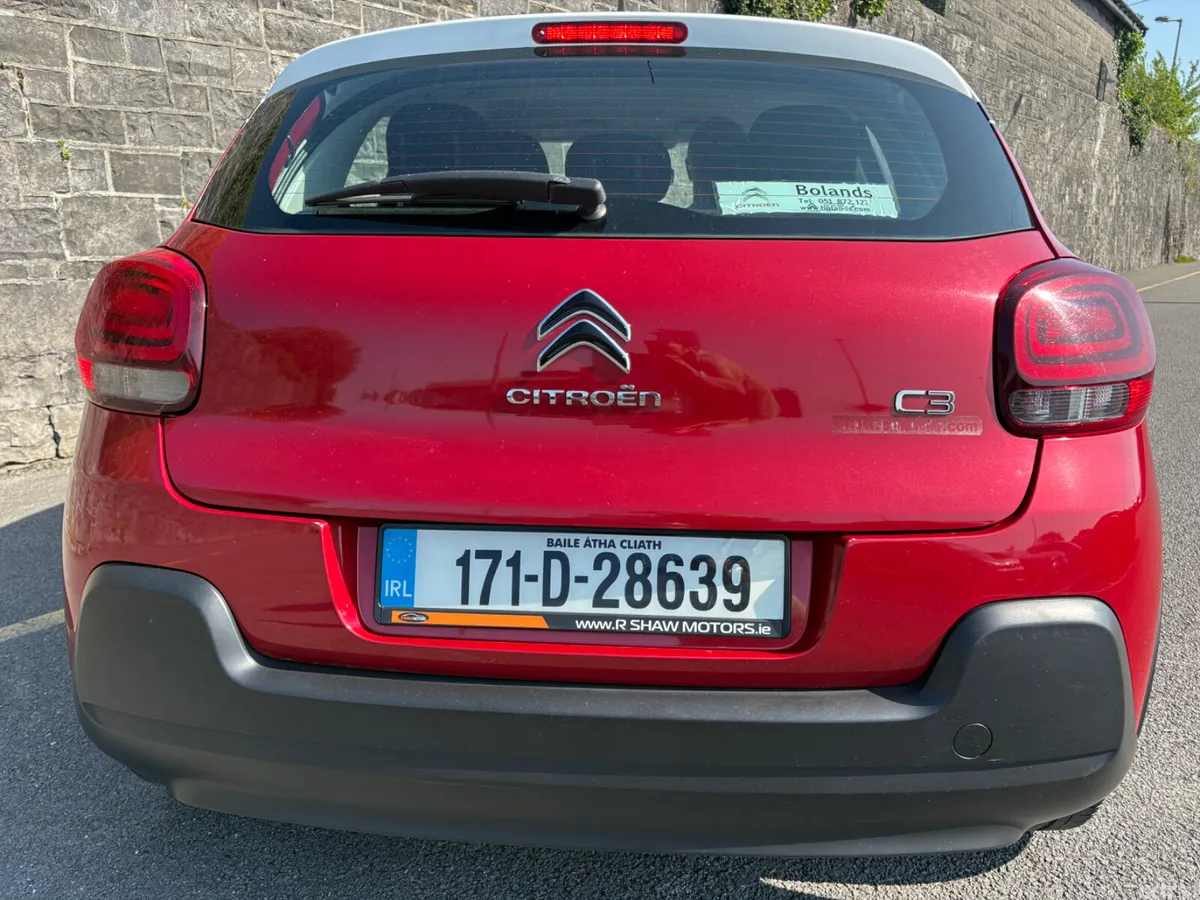Citroen C3 Hatchback, Petrol, 2017, Red
