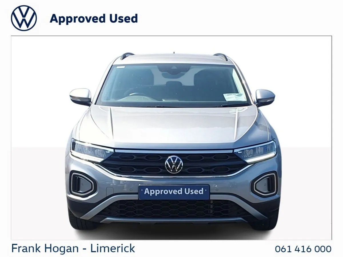 Volkswagen T-Roc SUV, Petrol, 2023, Silver