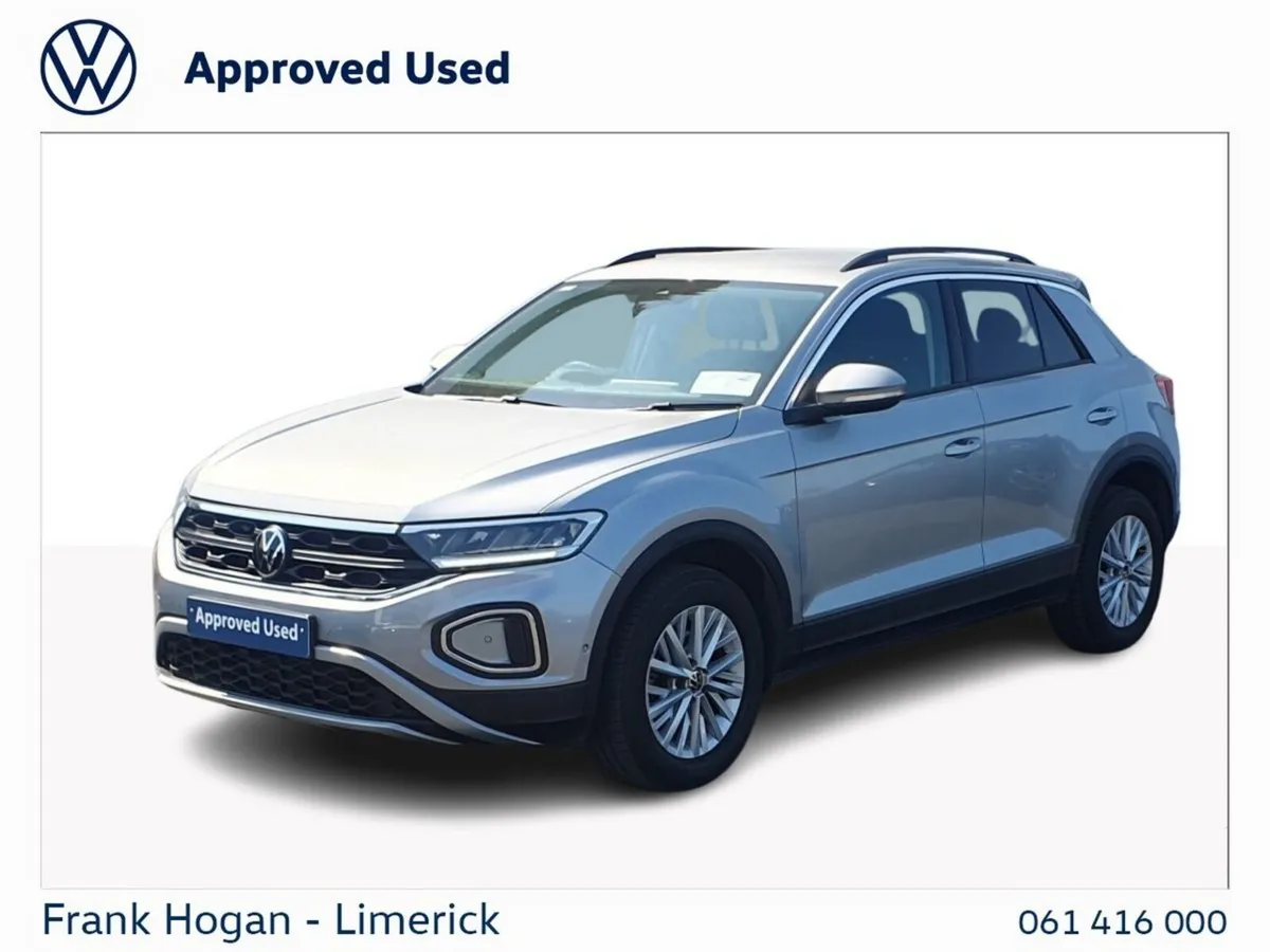Volkswagen T-Roc SUV, Petrol, 2023, Silver