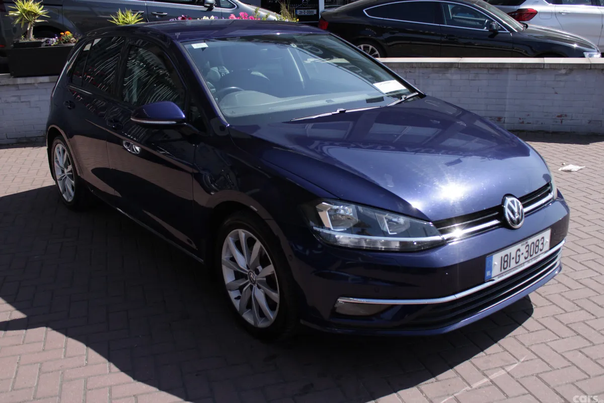 Volkswagen Golf Hatchback, Diesel, 2018, Blue