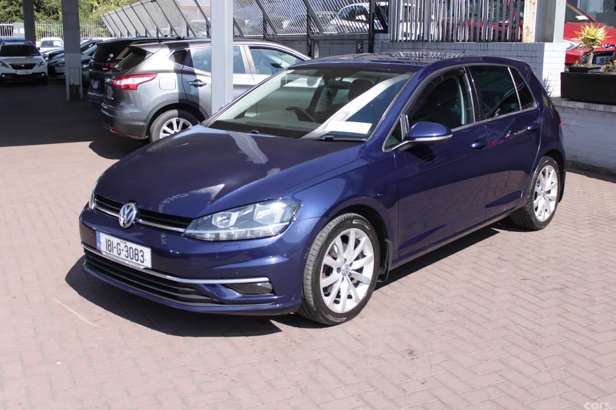 Volkswagen Golf Hatchback, Diesel, 2018, Blue