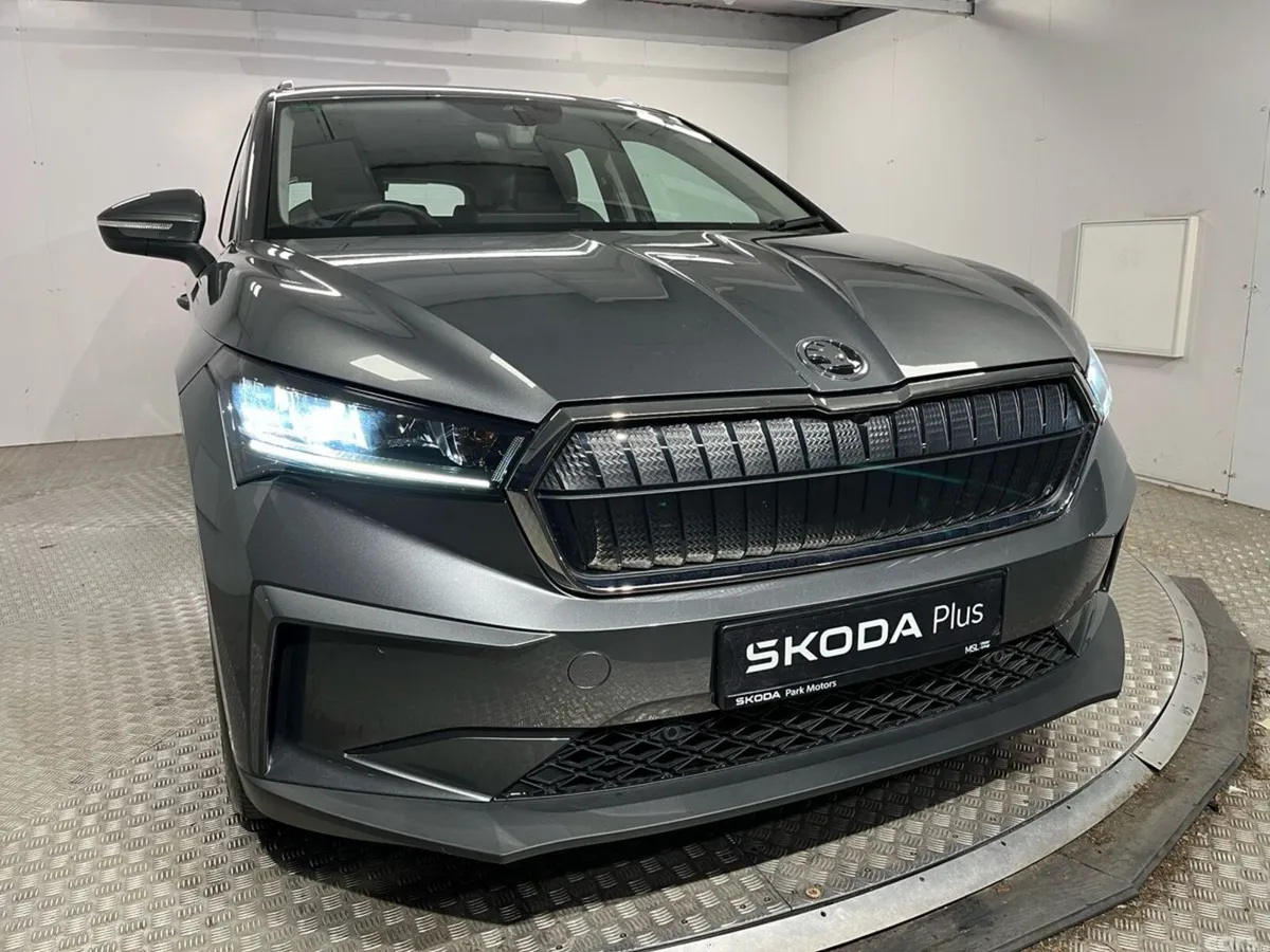 Skoda Enyaq SUV, Electric, 2024, Grey