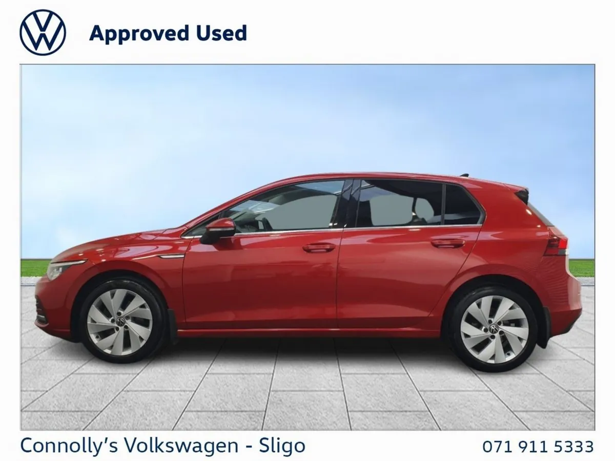 Volkswagen Golf Hatchback, Diesel, 2022, Red