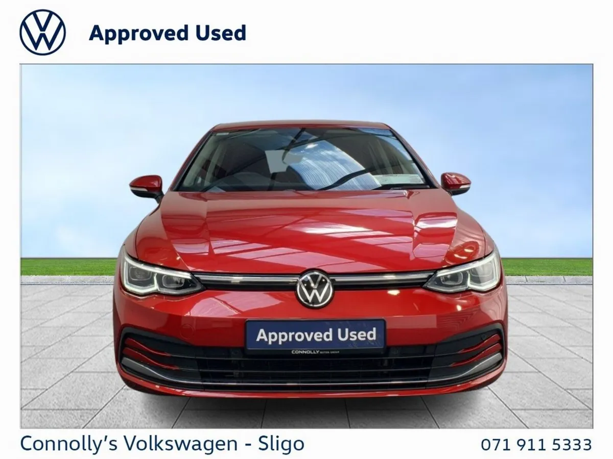 Volkswagen Golf Hatchback, Diesel, 2022, Red