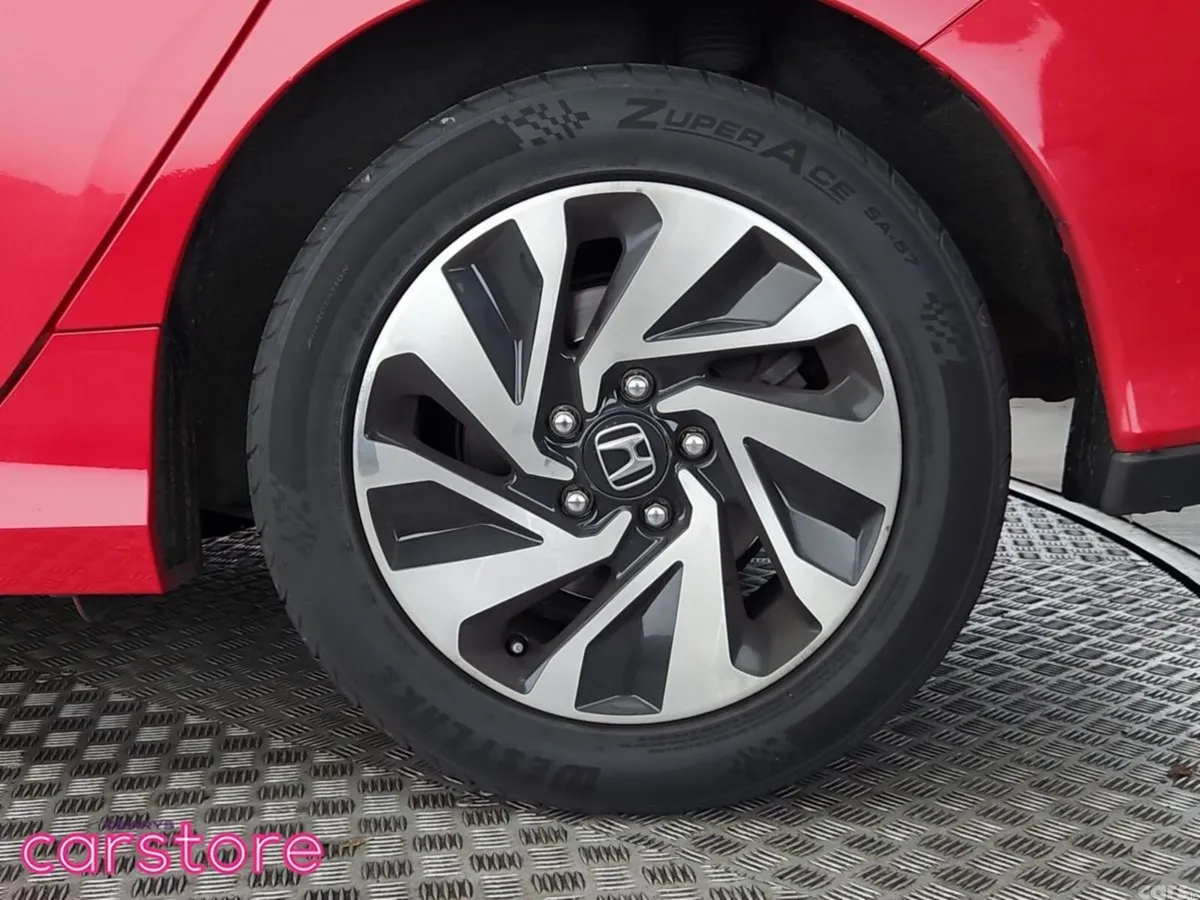 Honda Civic Hatchback, Petrol, 2018, Red